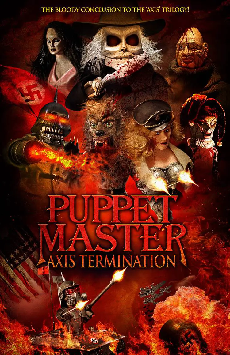 The latest one sheet for Full Moon Features and Charles Band's Puppet Master: Axis Termination. 