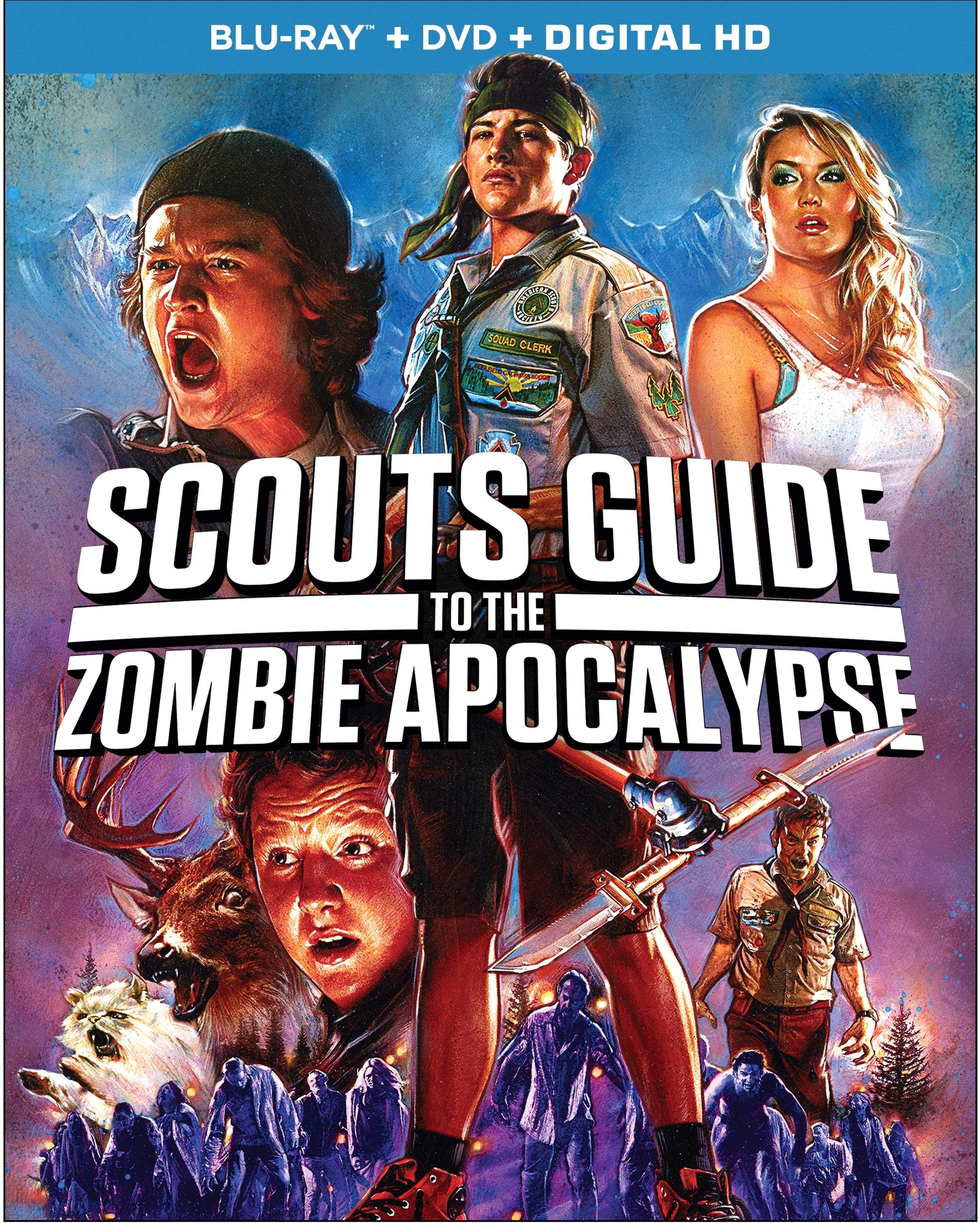 Blu-Ray cover for Scouts Guide to the Zombie Apocalypse