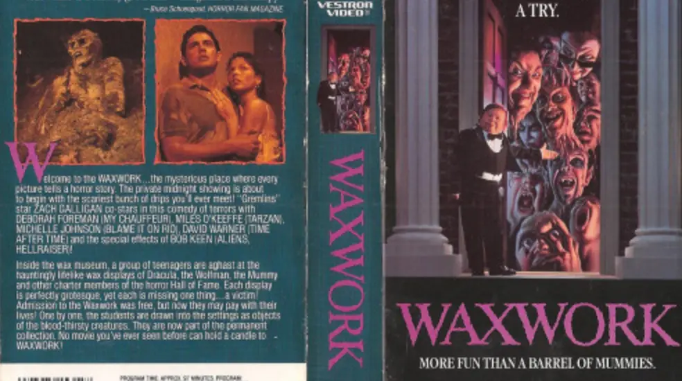 Waxwork VHS