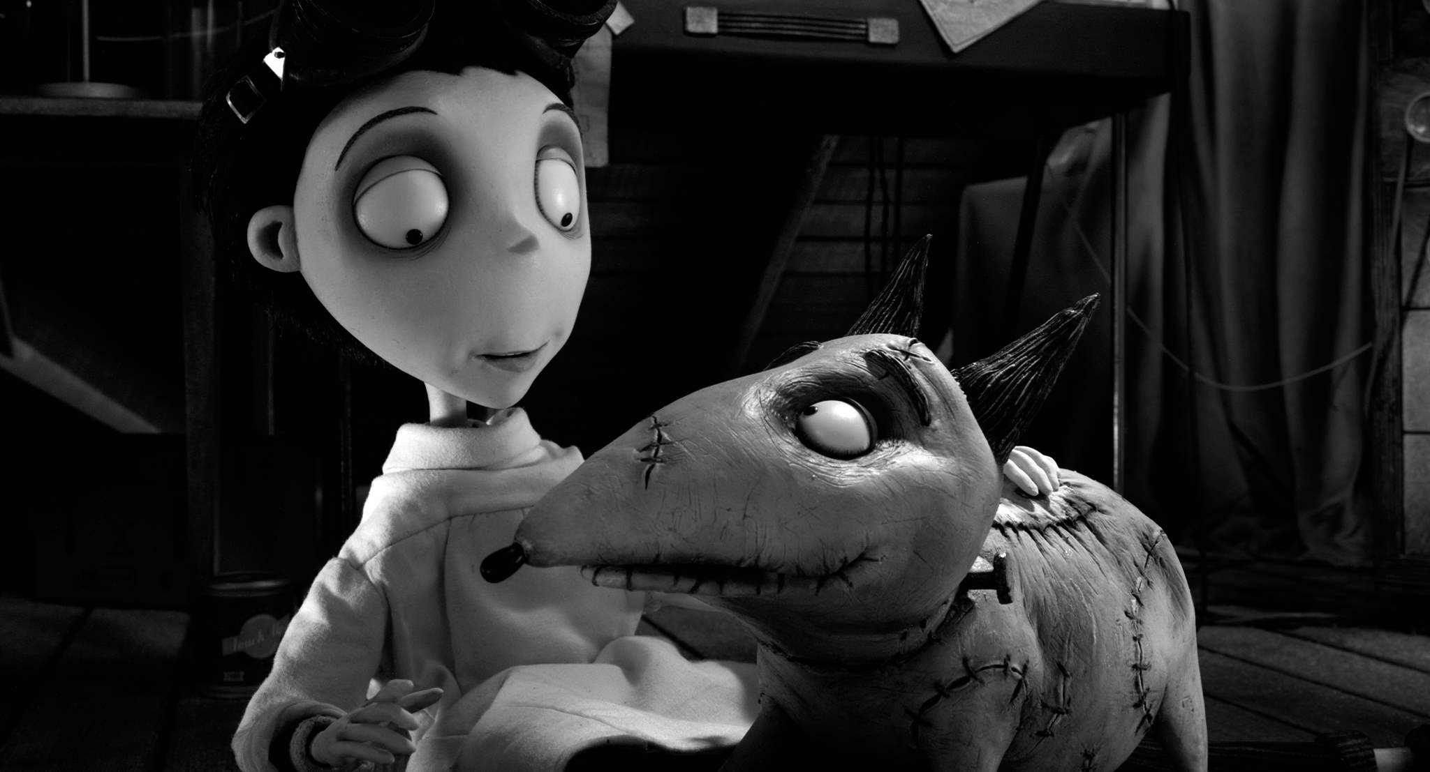 Victor and Sparky in Frankenweenie