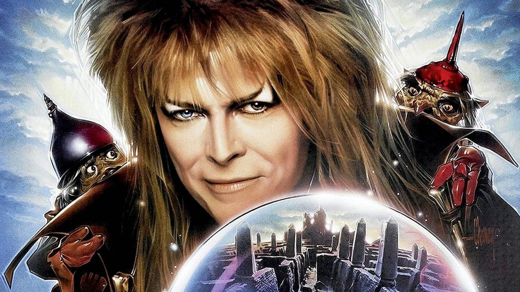 The late David Bowie in the cult classic Labyrinth.