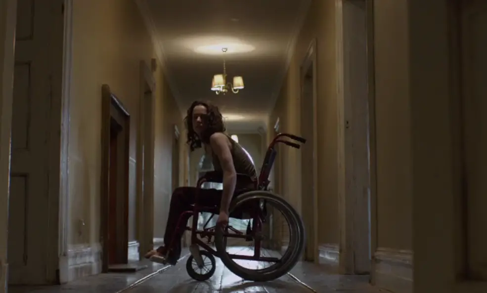 Wheelchair-bound January is at the mercy of her strange family in Estranged