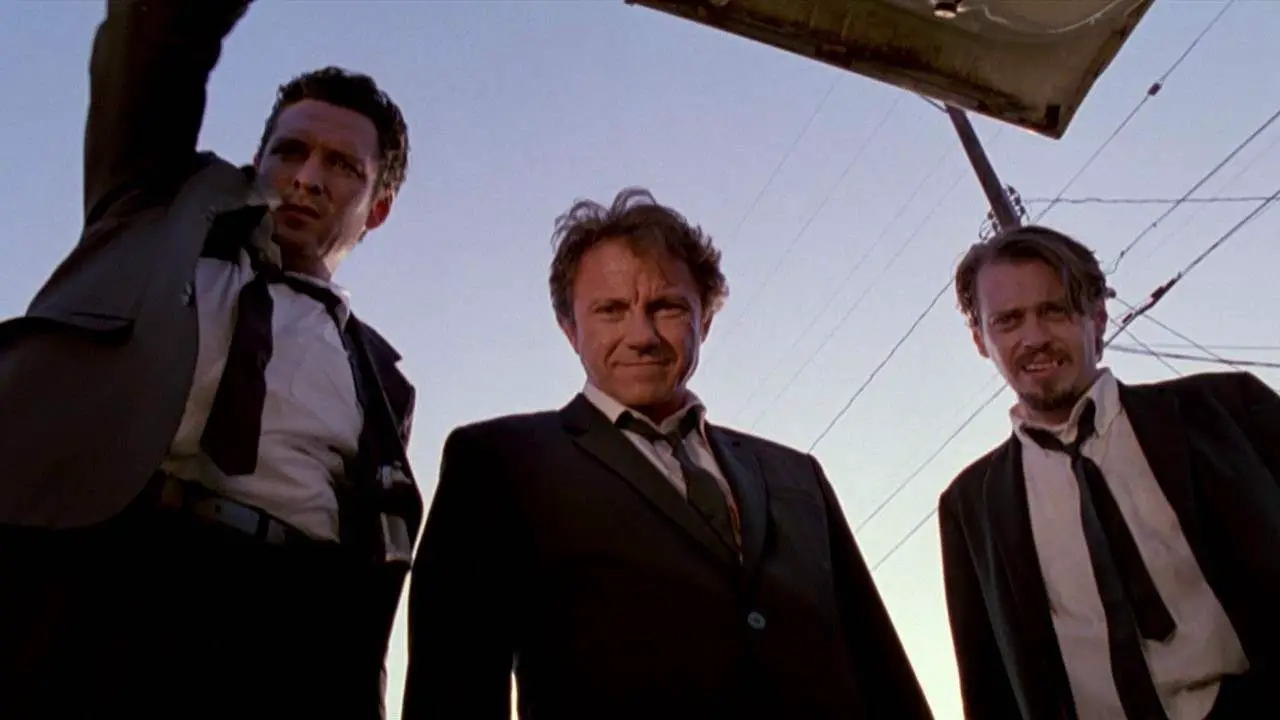 Michael Madsen, Harvey Keitel & Steve Buscemi in Reservoir Dogs