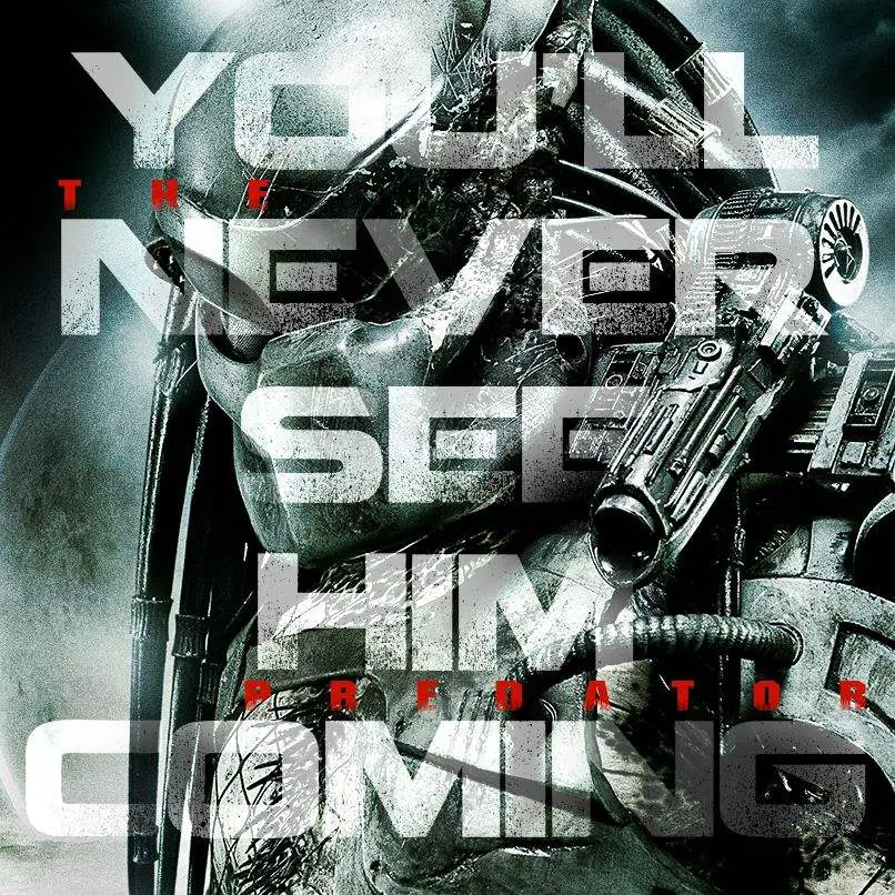 The Predator. Arnold Schwarzenegger