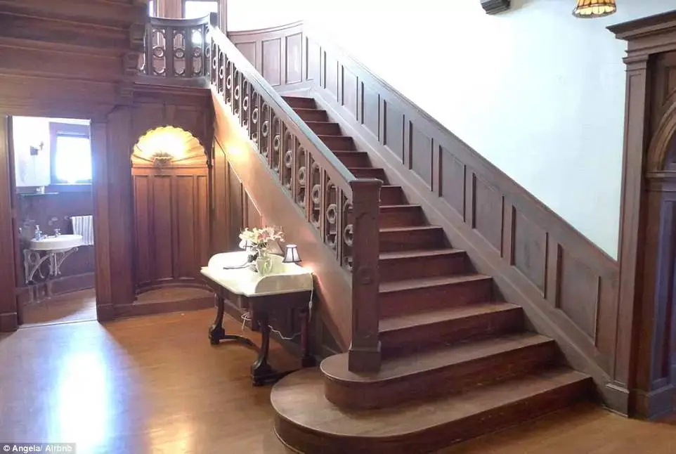 American horror story murder house staircase.