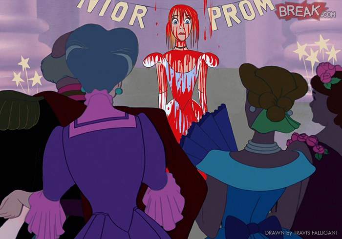 Devil disney Princesses by Travis Falligant.