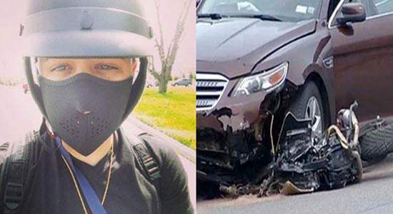 Death by motor bike accident, Muere Jadiel posted a selfie snap moments before.