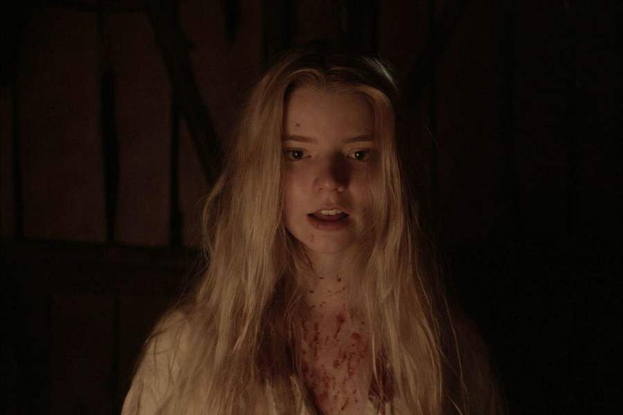 Anya Taylor Joy bloody in The Witch