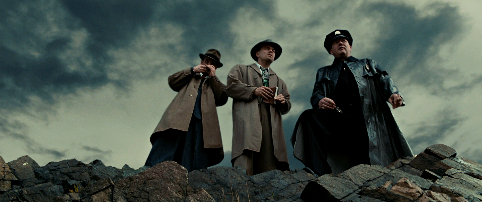 Leonardo DiCaprio and Mark Ruffalo in Shutter Island