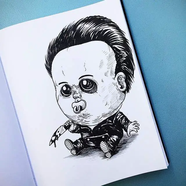 Alex Solis' baby terrors series.