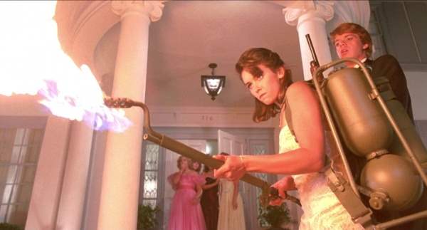 Jill Whitlow as Cynthia Cronenberg in night of the creeps