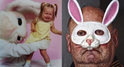 Terrifying Easter Bunny pics