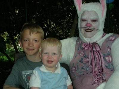 evil easter bunny costume