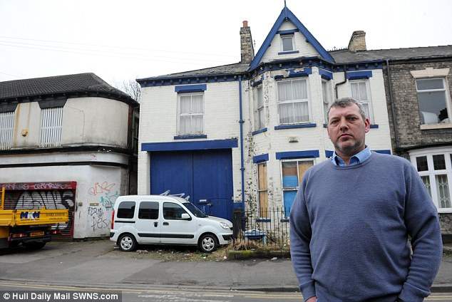 Hull haunted House owner Andy Yates.