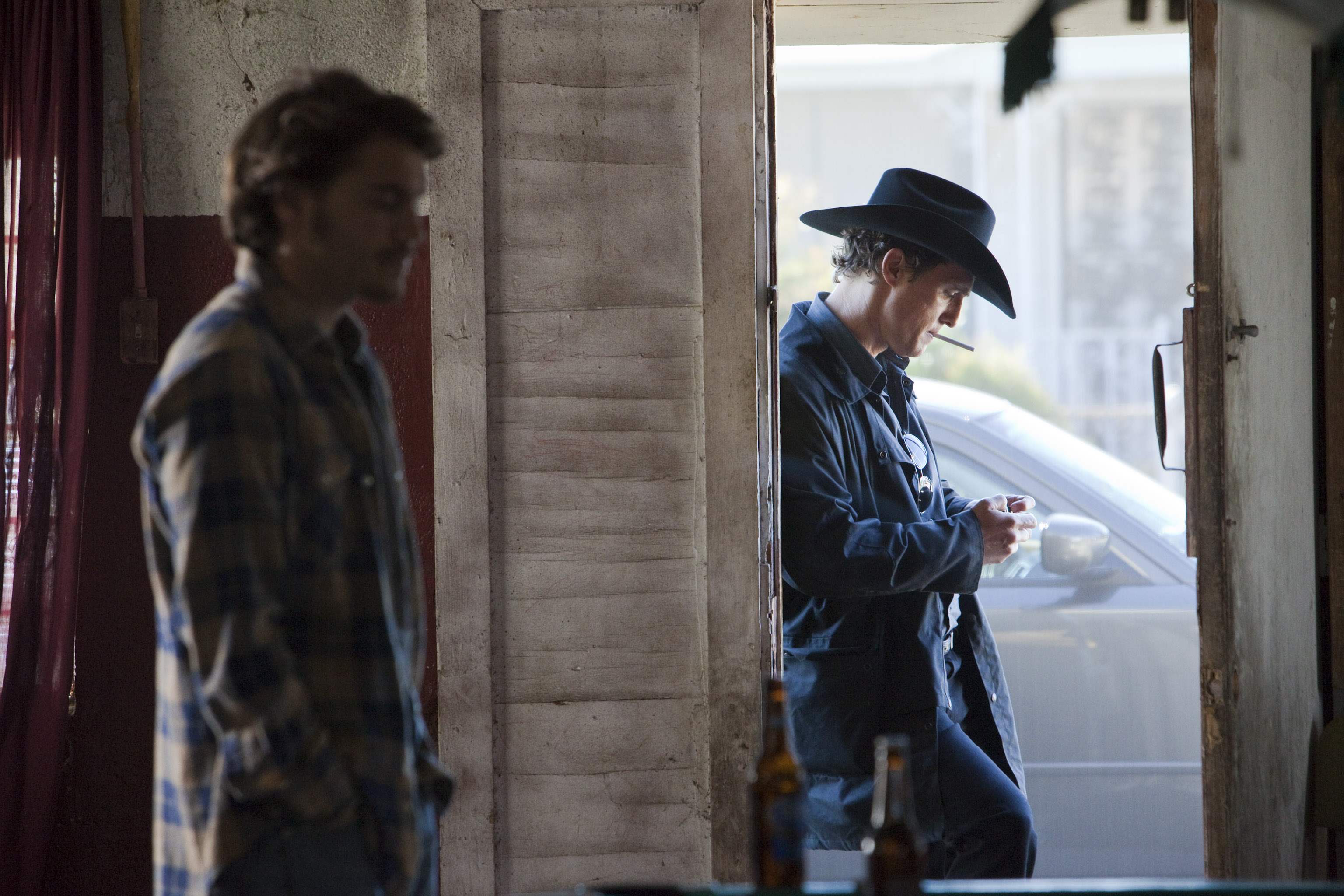 Emile Hirsch and Matthew Mc Conaughey in Killer JOe