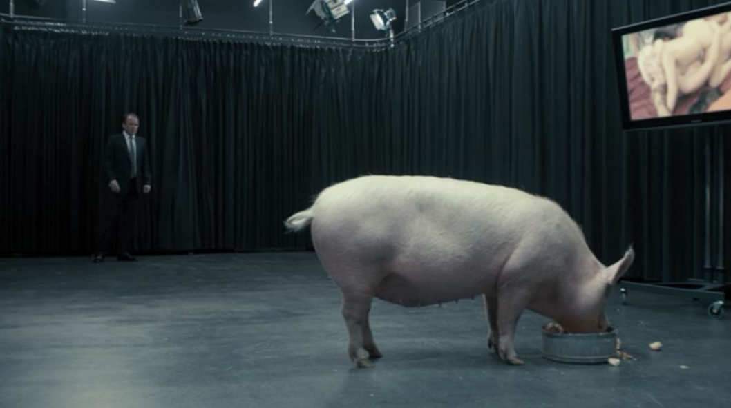 Black Mirror pig