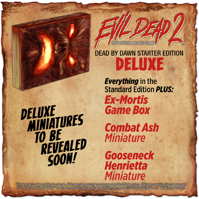 Evil Dead 2 board game Ex-Mortis