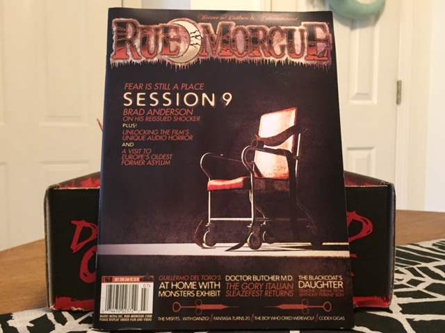 Rue Morgue issue #168 in the June 2016 Horror Block