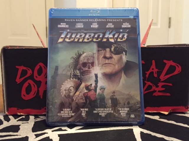 Blu-ray of Turbo Kid in the June 2016 Horror Block