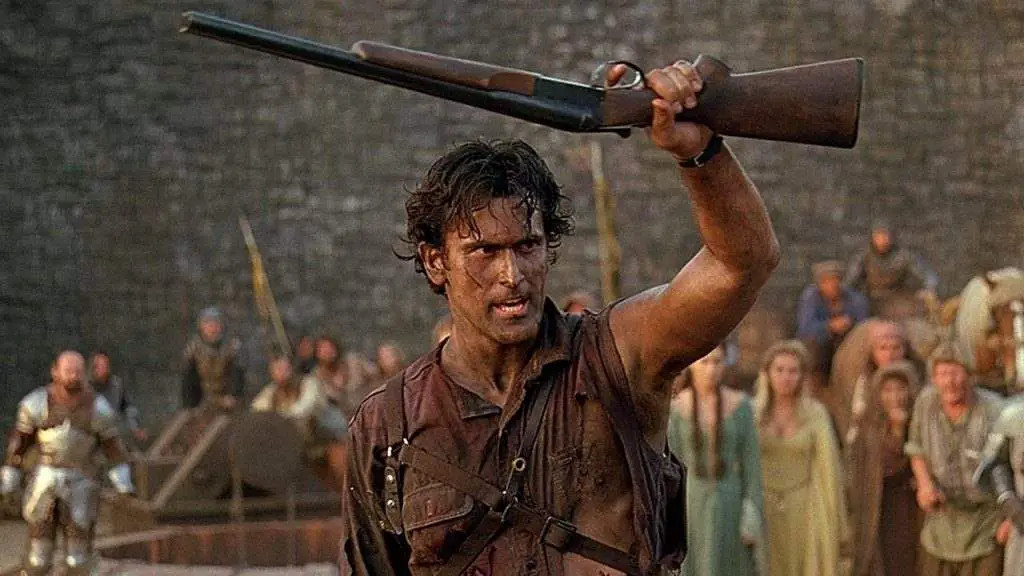 Ash in Army of Darkness. Is Evil Dead 4 Still Happening?