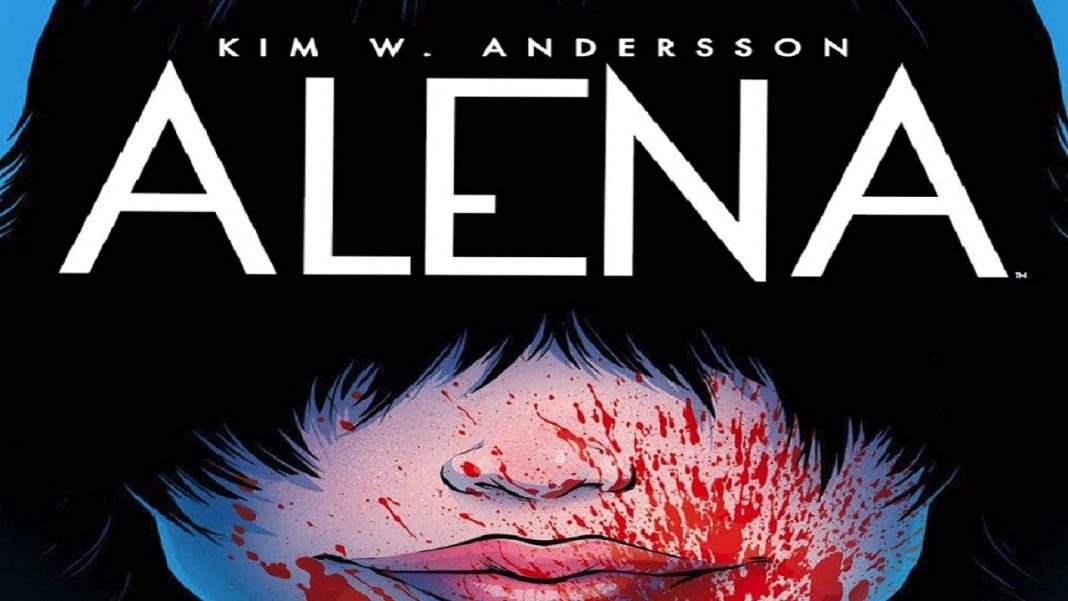 Cover art of Kim W. Andersson's 'Alena'