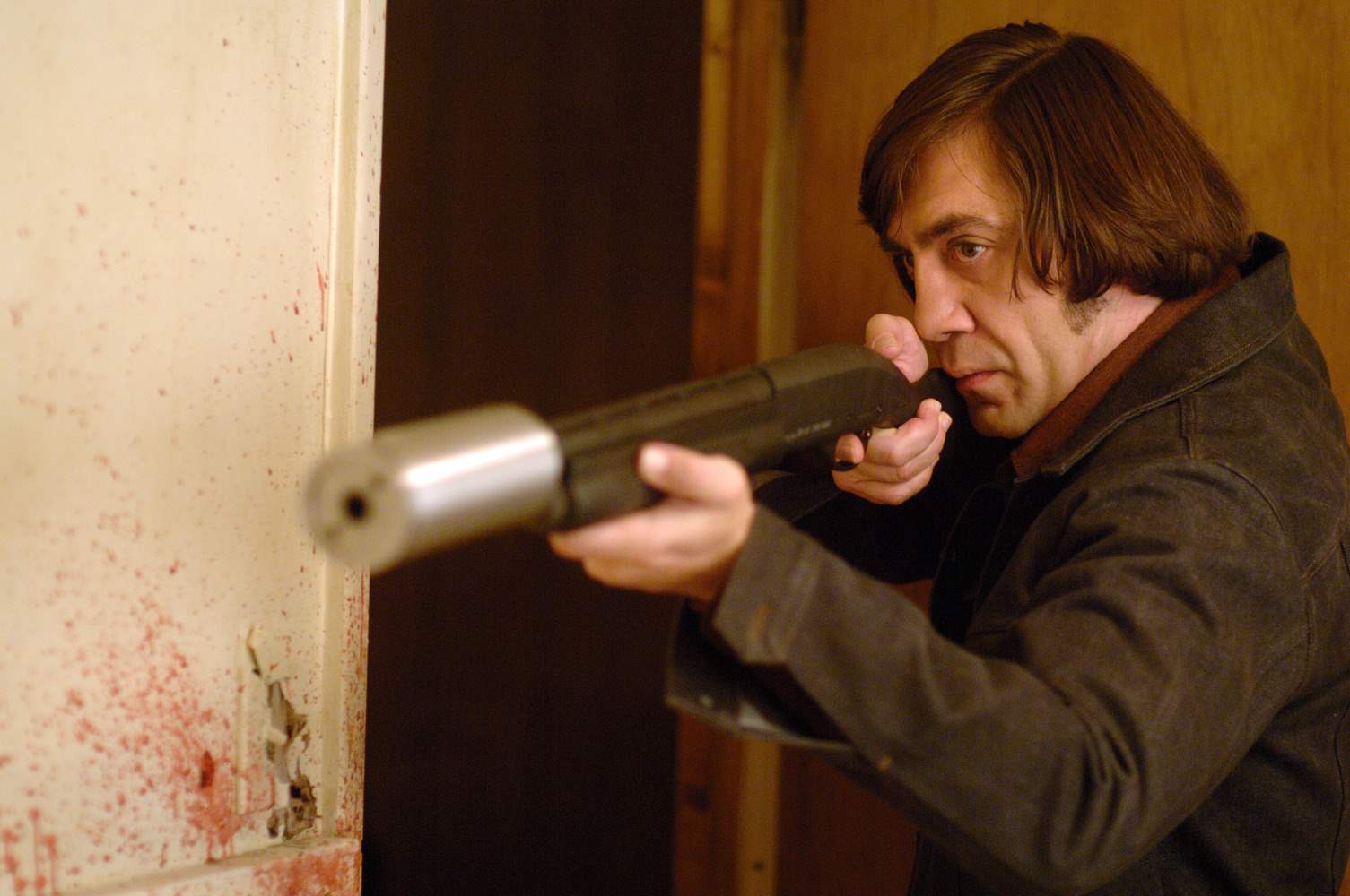 Javier Bardem in No Country For Old Men