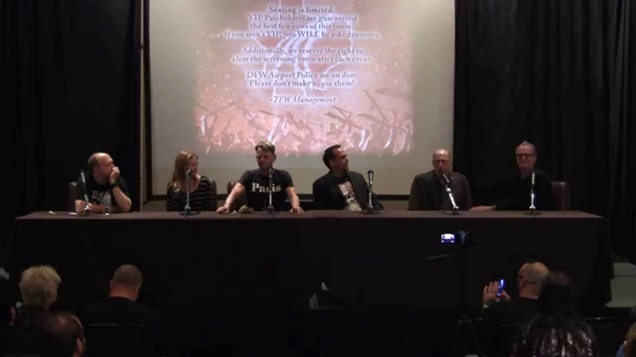 panel at Texas Frightmare Weekend