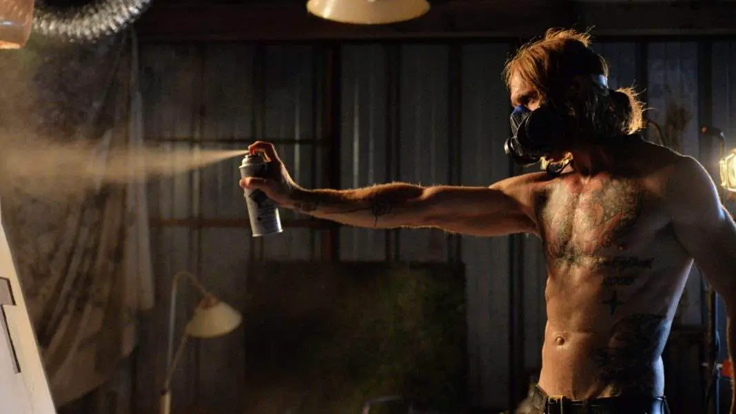 Ethan Embry in The Devil's Candy spray