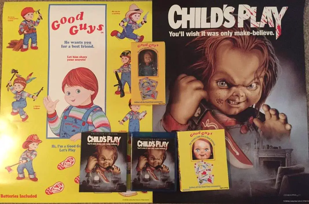 Child's Play Deluxe Limited Edition with action figure by Scream Factory