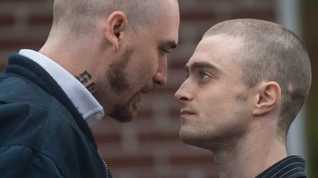 Daniel Radcliffe and white supremacist in Imperium