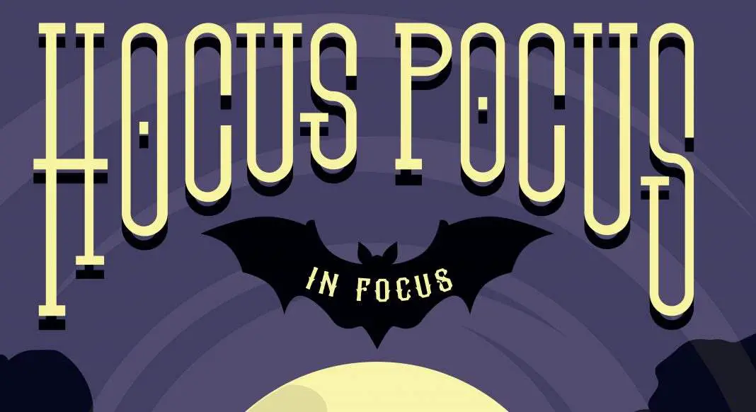 Hocus Pocus in Focus book cover title
