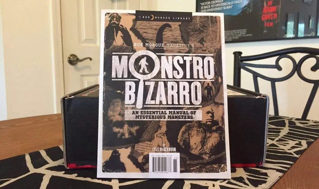 Rue Morgue Magazine's issue of Monstro Bizarro in the September 2016 Horror Block