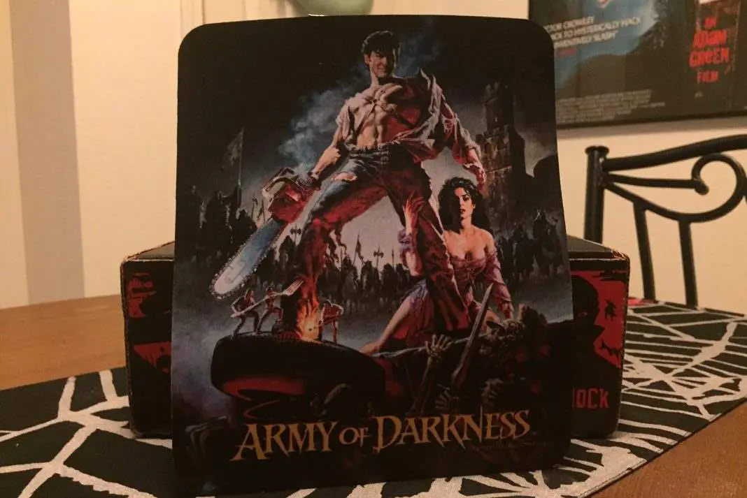 Army of Darkenss mouse pad - Horror Block December 2016