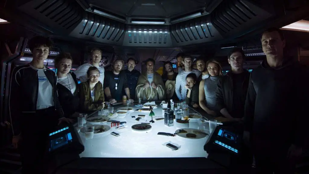 Alien Covenant crew