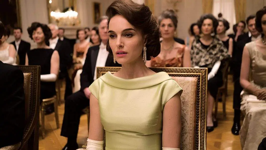 Natalie Portman in Jackie ball gown