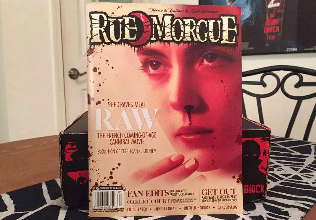 Rue Morgue issue #175 in the February 2017 Horror Block