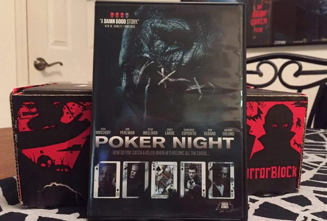 Poker Night DVD in the March 2017 Horror Block