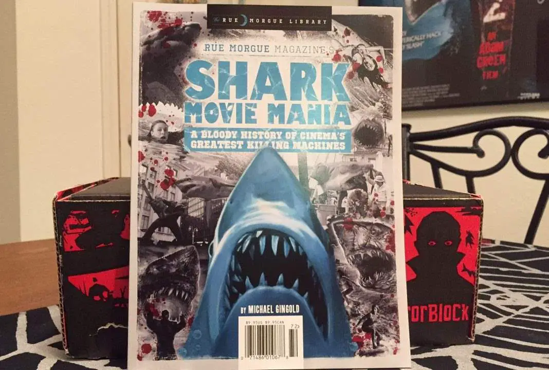 Shark Movie Mania magazine from Rue Morgue in the March 2017 Horror Block