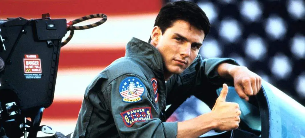 Tom Cruise in Top Gun