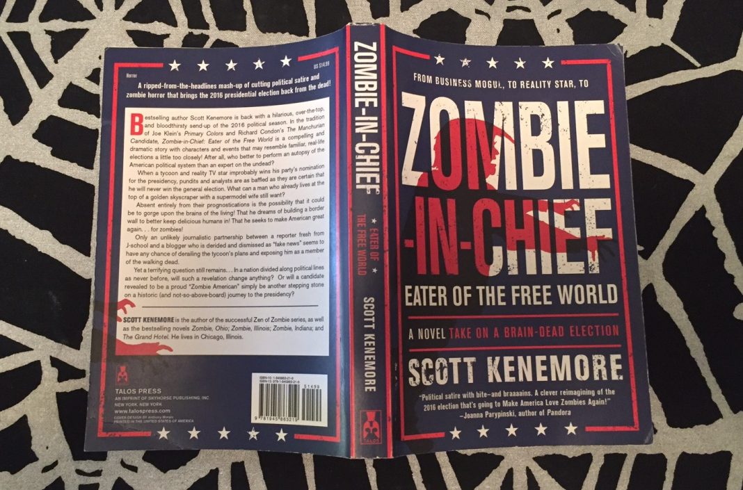 front and back covers of Zombie-In-Chief by Scott Kenemore
