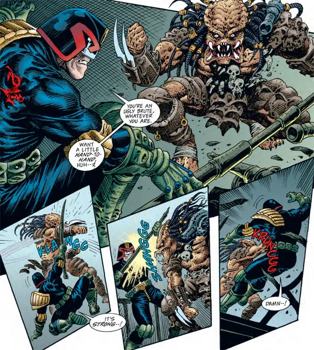 Predator vs. Judge Dredd vs. Aliens: Splice and Dice