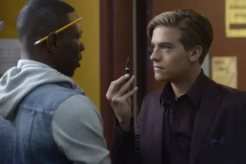 Dylan Sprouse in Dismissed pen