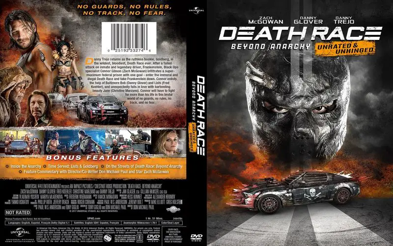 Death Race: Beyond Anarchy DVD cover