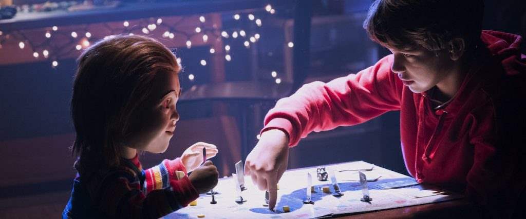 New Chucky and New Andy in Child's Play remake playing