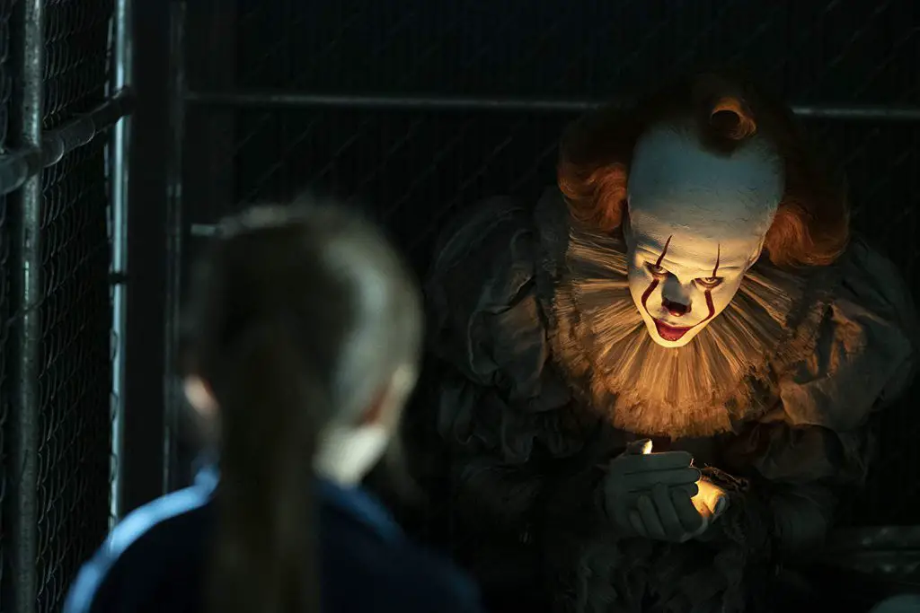 Pennywise in horror movie It Chapter Two