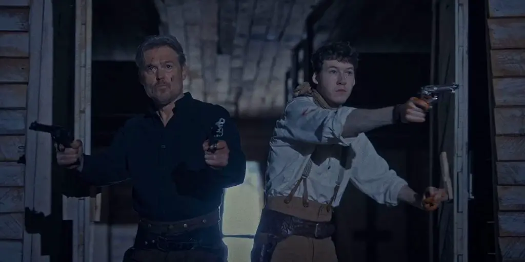 Bill Sage and Devin Druid in The Pale Door