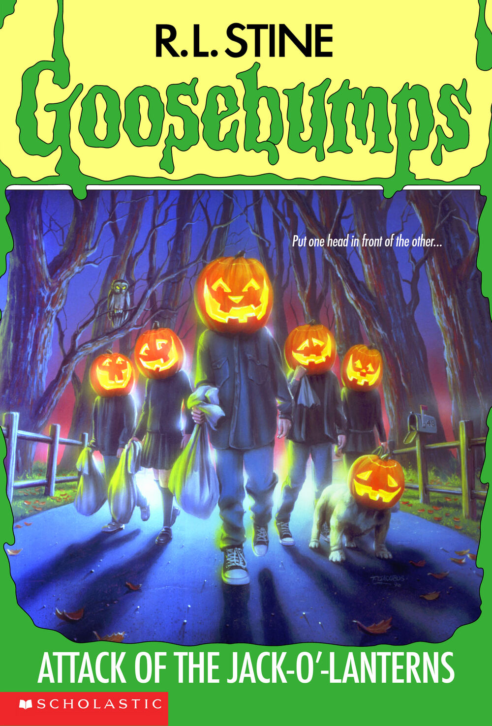 Attack of the Jack-O'-Lanterns Cover Art by Tim Jacobus