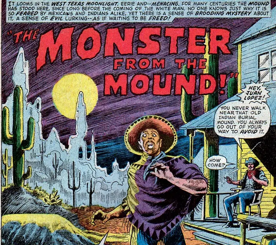 Horror From the Mound Monster Marvel