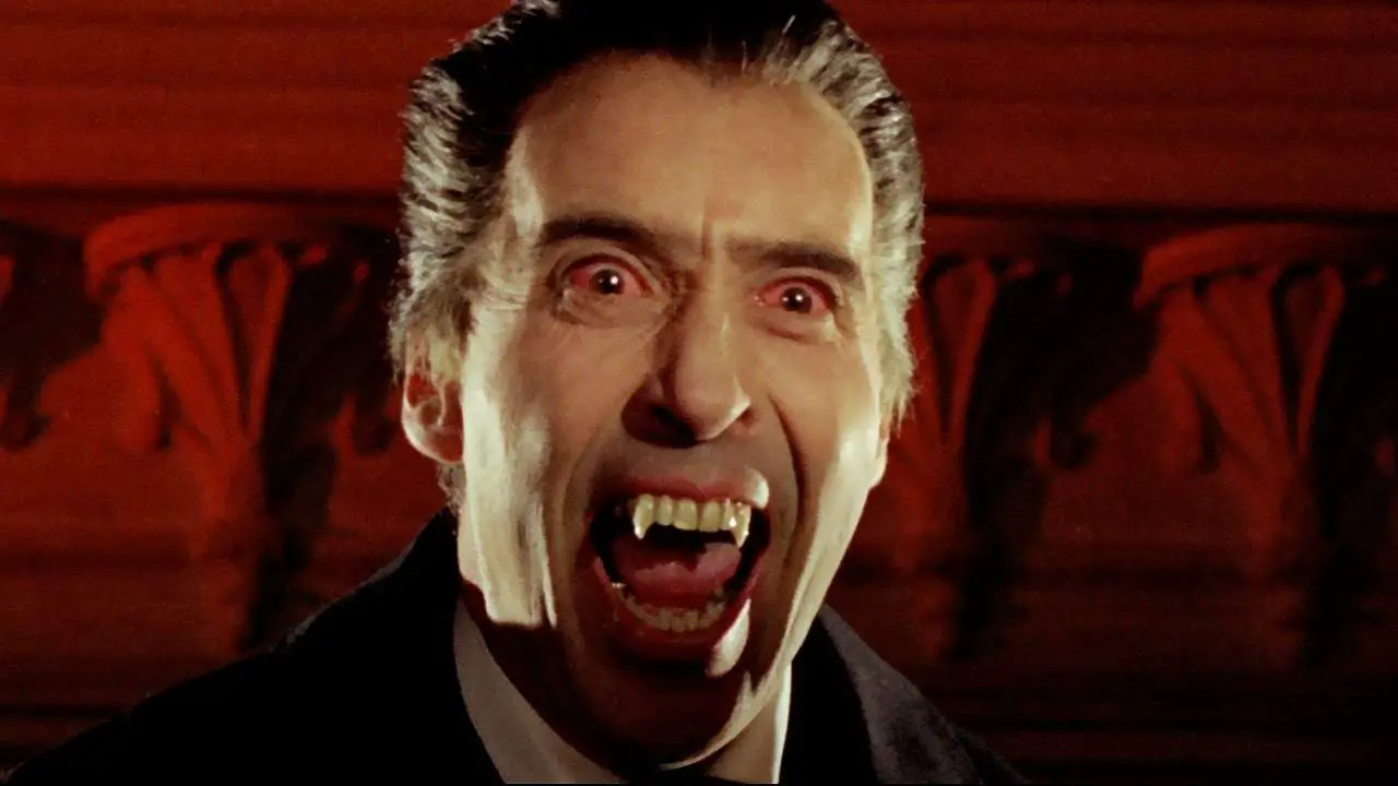 Christopher Lee as Dracula