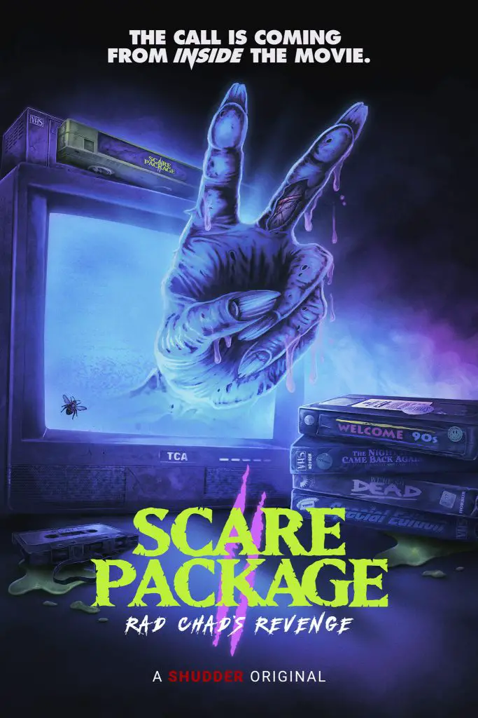 The poster for Scare Package II: Rad Chad's Revenge